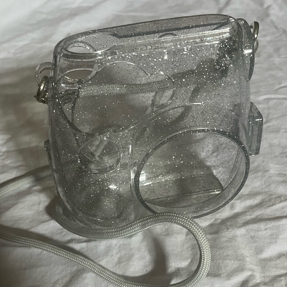 Glitter polaroid case with string carrier - Picture 4 of 4